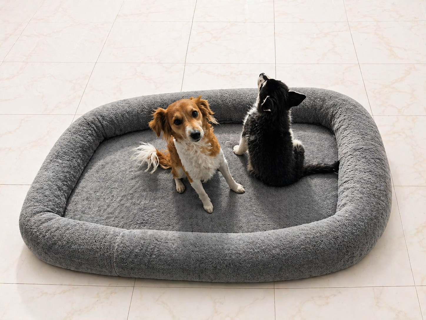 petalive cama afelpada antiestrés humano & mascota
