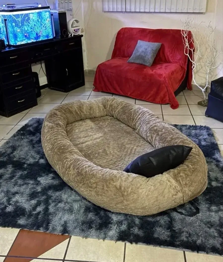 petalive cama afelpada antiestrés humano & mascota
